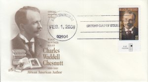 2008  Charles Wadell Chesnutt (Scott 4222) Providence RI 2nd DOI