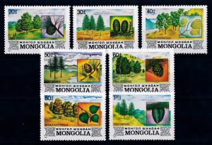 [65298] Mongolia 1982 Flora Trees Baumen  MNH