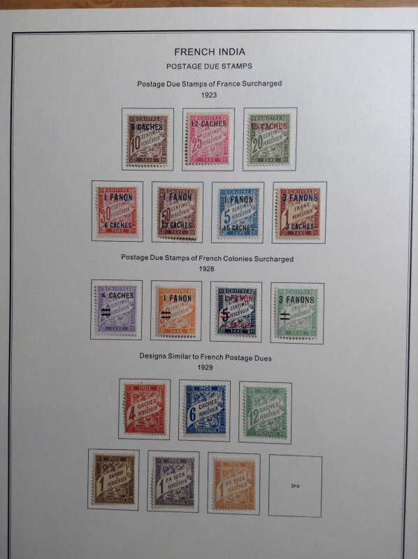 French India Lot #3   B1-B11/B13B-B15/C1-C18/CB1-CB3/J1-J12/J14-J28  MH  MH