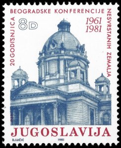 Yugoslavia #1542  MNH - Non-Aligned Countries (1981)