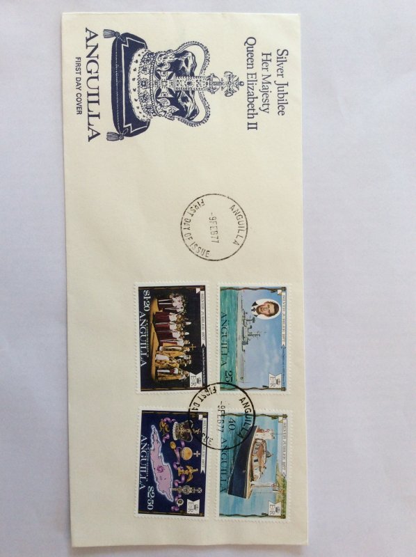 1977 Silver Jubilee First day cover. Not addressed.