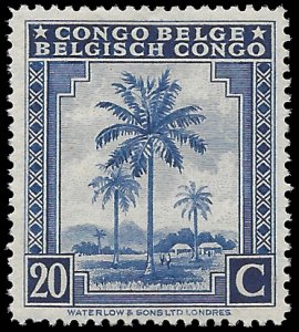 Belgian Congo #190 1942 Mint LH