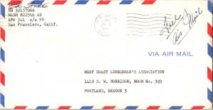 United States Korean War Soldier's Free Mail c1953 U.S. Army, A.P.O. 301 8225...