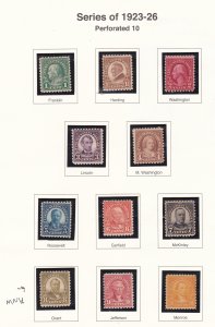 US 581-591, All MH Except 589 Is MNH