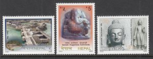 Nepal 737-739 MNH VF