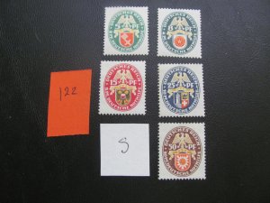 Germany 1929 MNH   SIGNED SCHLEGEL SC B28-32 SET XF 240 EUROS (122)