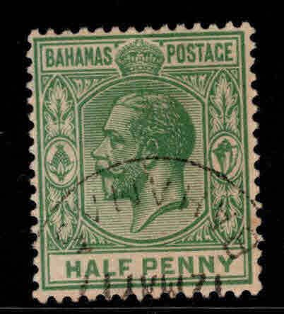 BAHAMAS Scott 49 Half Penny KGV stamp wmk 3 CV $12.50