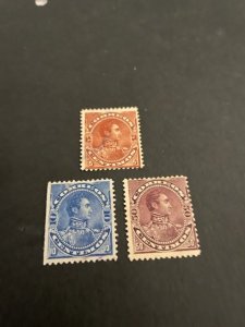 Venezuela sc 123-124,126 MH+uhr