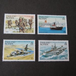 Falkland Islands 1983 Sc 375-378 set MNH