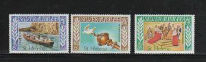 ST. HELENA #311-313  1977   QEII  25TH. ANNIV.      MINT  VF NH  O.G  a