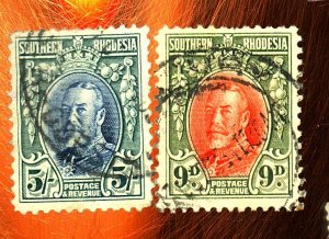 SOUTHERN RHODESIA 24 30 USED FVF Cat $72