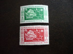 Stamps - New Hebridies - Scott# 94-95 - Mint Never Hinged Part Set of 2 Stamps