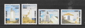 CAPE VERDE #829-32 LIGHTHOUSES MNH