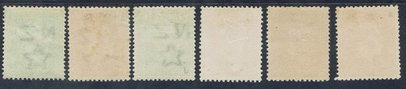 NEW ZEALAND 1915 KGV RANGE TO 3D PLUS 3D SHADE 