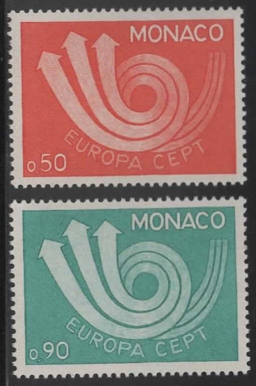 Monaco - Scott # 866-67 VF MNH - Europa