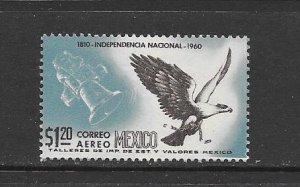 BIRDS - MEXICO #C251 EAGLE MNH