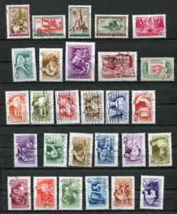 Hungary 1955 Acumulation  Used Complete Sets