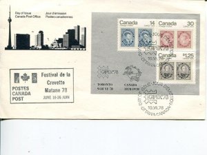 Canada J. Cartier FDC  with scarce cancel - look - Lakeshore Philatelics