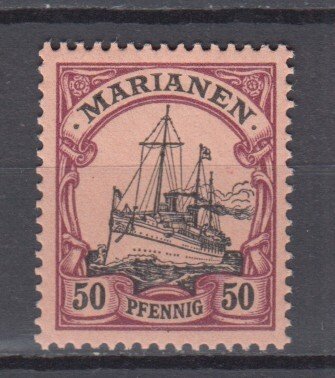 1901 German Colonies Marianas  Michel 14 MNH
