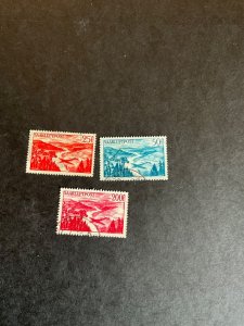 Stamps Saar Scott #C9-11 used