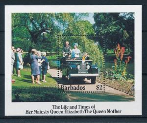 [21838] Barbados 1985 Queen Elisabeth Souvenir SheetMNH