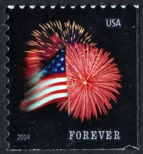 SC#4870 (49¢) Star Spangled Banner Booklet Single (2014) SA