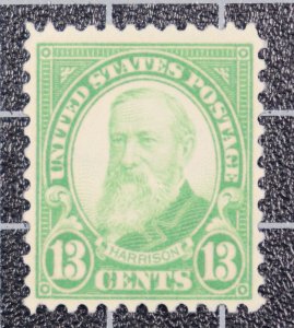 Scott 694 13 Cents Harrison MNH Nice Stamp SCV $3.50