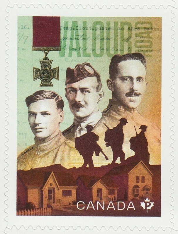 New! VALOUR ROAD = VICTORIA CROSS = DESCRIPTIVE BACK BK Page of 6 Canada 2021