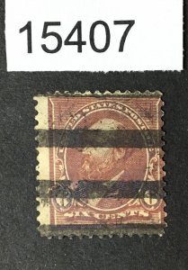 US STAMPS # 271 USED FLORAL PARK,NY CV. $ LOT #15407