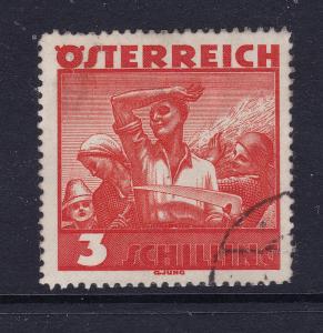 Austria a used 3S from the 1934 set