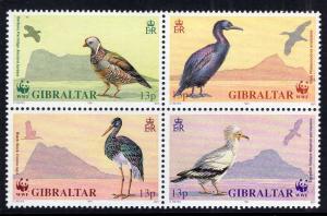 Gibraltar 594a Birds MNH VF