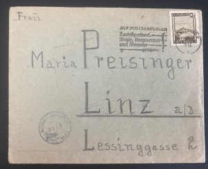 1946 Salzburg Austria War Criminal Prison Camp Marcus Cover Theodor Preisinger