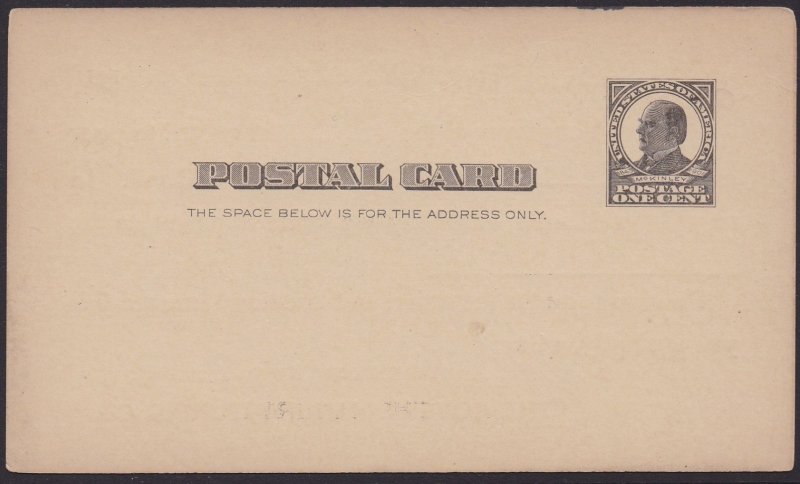 UX19 Post Card Mint