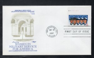 SC# 3174 - Women in Military Service - First Day Cover