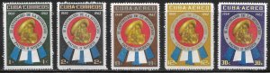 Cuba 701-702, C226-C228 3rd Anniversary of Revolution set MNH