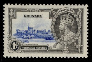 GRENADA GV SG146, 1d ultramarine & grey, M MINT. 