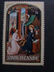 COOK ISLANDS 1968 SC#176-8 54 YEARS OLD-PAINTING-VIRGIN & THE CHILD MNH VF