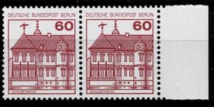 Germany 1979, #9N441 MNH pair Castles and Palaces: Rheydt Castle cv. €2,60
