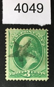 US # 147 USED CAT.$ LOT #4049