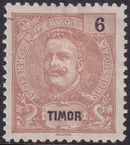 Timor 1903 Sc 61 MNGAI(*) heavy hinge