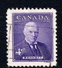 Canada #357 used, Richard Bedford Bennett