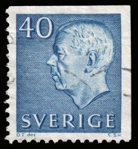Sweden - Scott 669 - Used - Damaged Margin