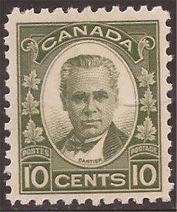 Canada - 1931 10c Sir Georges Etienne Cartier - Stamp VF MLH - Scott #190