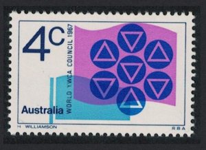 Australia World YWCA Council Meeting Monash University Melbourne 1967 MNH