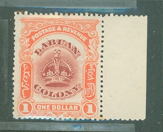 Labuan #128v Mint (NH) Single