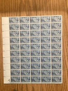 #906 MNH CHINESE RESISTANCE Sheet of 50 (my265) Spot in Margin