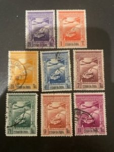 Portuguese India sc C1-C8 u+MNH comp set