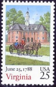 2345 Virginia F-VF MNH single stamp