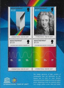 Montserrat Scott #'s 1357 MNH