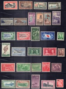 New Zealand Mint and Used Collection with Better Stamps CV $70+ ZAYIX 0324M0312